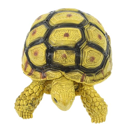 KONTONTY Simuliertes Schildkrötenspielzeug Modelltier Schildkrötenmodell Simulation Von Tierfiguren Kleine Tierdekoration Tiermodell- Desktop-schildkrötendekoration Plastik von KONTONTY