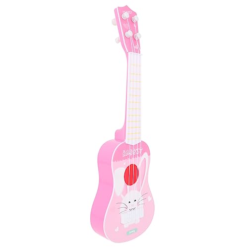 KONTONTY Spielzeuggitarre Für Kinder Kinderukulele Kinderspielzeug Kinder-Ukulele-Spielzeug Gitarrenspielzeug Für Kinder Mini-Instrumente Kinder Spielset Ukulele Klassisches Instrument Abs von KONTONTY