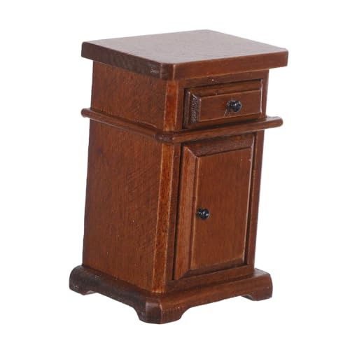 KONTONTY Stabiles Vielseitiges Puppenhaus Schlafzimmer Möbelstück Dekorativer Kleiner Beistelltisch aus Hochwertigem Massivholz für Miniatur-raumgestaltung KONTONTY Stabiles Vielseitiges Puppenhaus Schlafzimmer Möbelstück Dekorativer Kleiner Beistelltisch aus Hochwertigem Massivholz für Miniatur-raumgestaltung von KONTONTY