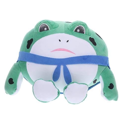 KONTONTY Schöner Frosch Stofftier Bequemes Weiches Tier Dekoratives Ornament Spielzeug von KONTONTY