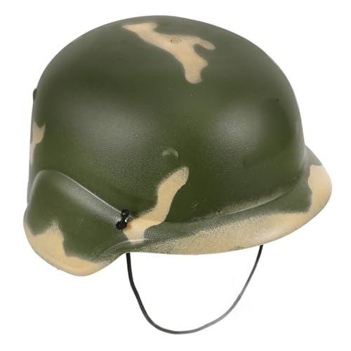 KONTONTY Tarnhelm Cosplay Helme Kinder Armee Helm Soldat Helm Kind Soldat Kostüm Kappe Kinder Halloween Hut Kostüm Helm Kinder Hut Armee Hut Kunststoff von KONTONTY