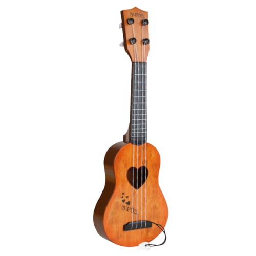 KONTONTY Ukulele für Kinder Gitarrenspielzeug für Kinder Gitarren-Instrument-Modell kinderinstrumente musikinstrumente für Kinder Simulationsgitarrenspielzeug Simulations-Ukulele Plastik von KONTONTY