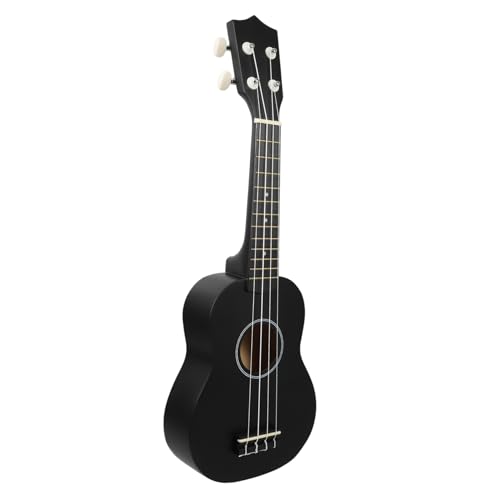 KONTONTY Ukulele kinderinstrumente musikinstrumente Ukelele for Instrument Musikinstrument Musikinstrumente Gitarre Gitarre Holz Black von KONTONTY