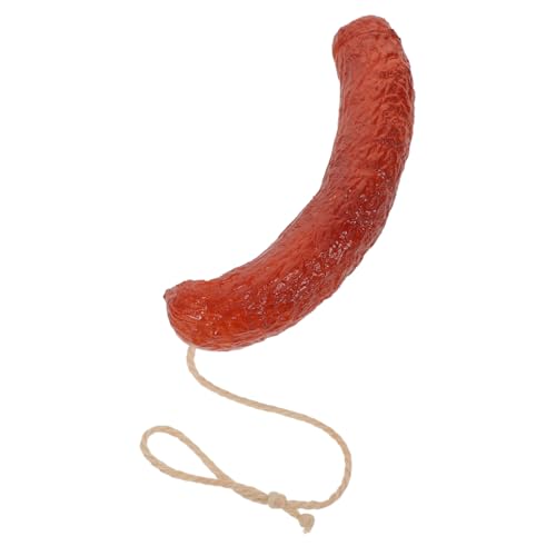 KONTONTY Unzerbrechliche Fake Wurst für Küchenfotografie und Restaurant Dekor Hygienischer Vielseitiger Food Prop für Events und Schaufenster KONTONTY Unzerbrechliche Fake Wurst für Küchenfotografie und Restaurant Dekor Hygienischer Vielseitiger Food Prop für Events und Schaufenster von KONTONTY