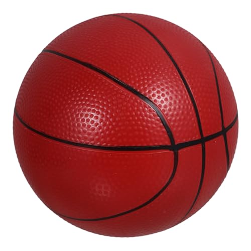 KONTONTY Kunststoffball Vinyl-Basketball Ballspielzeug Für Handball Aufblasbarer Sportball Spielplatzball Streichelball Buntes Ballspielzeug Leichter Sprungball Bälle Im Freien PVC Brown Ball Kinder von KONTONTY