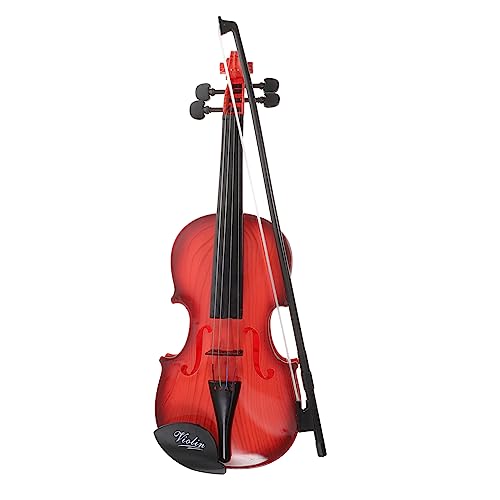 KONTONTY Violine Musikalisches Lerninstrument Für Anfänger Retro Design Ideal Für Violine Für Kreative Musikstunden von KONTONTY