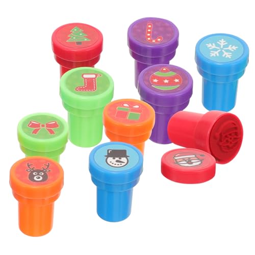 KONTONTY Robbenspielzeug Für Kinder Weihnachtsstempel 1 Set Tragbarer Stempel Zum Basteln Von Partygeschenken Und Unterrichtsmaterialien Für Kinder von KONTONTY