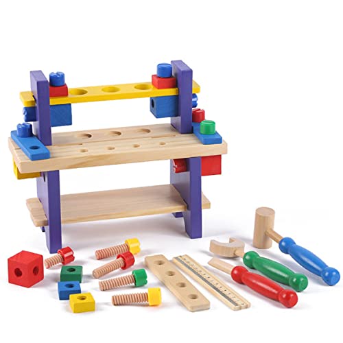 KONTONTY interessantes Holzspielzeug + tiegerkostuem Montagespielzeug spielgeschirr Educational Toys Holzspielzeug zusammenbauen Kinderspielzeug aus Holz Hölzern von KONTONTY