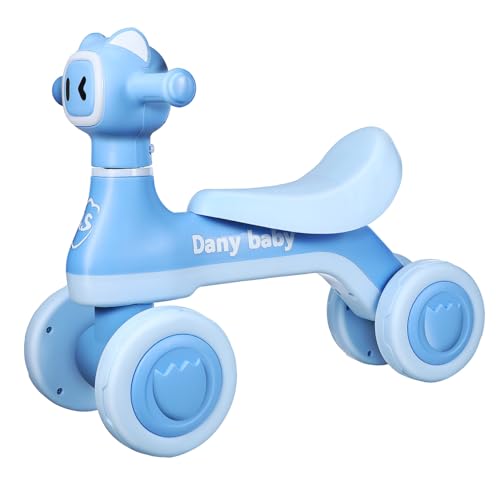 KONTONTY mit Rädern Ergonomischer Sitz Gelenktes Rutschfahrzeug mit Lichtern und Musik Stabiles Dreiecksdesign für Jahre Jungen und Mädchen Lernspielzeug KONTONTY mit Rädern Ergonomischer Sitz Gelenktes Rutschfahrzeug mit Lichtern und Musik Stabiles Dreiecksdesign für Jahre Jungen und Mädchen Lernspielzeug von KONTONTY