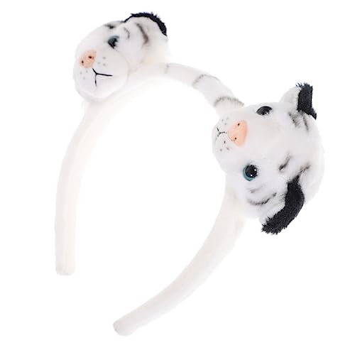 KONTONTY tierisches Stirnband Plüschtiere Panda-Kostüm Cosplay-Stirnband Kopf Stirnband Kinderkostüme tier haarreif party decoration Performance-Kostüm-Requisite Tierhaarreifen pp Baumwolle von KONTONTY