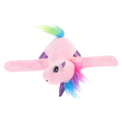 KONTONTY Einhorn Handgelenkspielzeug Für üsch Einhorn Slap Bracelet Kuscheliges Einhorn Armband Kreatives Handgelenkspielzeug Für ädels Perfekt Für Partys Und von KONTONTY