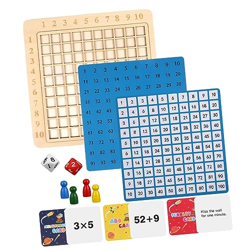 Set Desktop Interaktives Spiel Spielzeug Spielzeug Kinderspielzeug Mathematik Multiplikation Brettspiel Multiplikation Spiele Spielzeug Für Kognitive Farben Spielzeug KONTONTY von KONTONTY