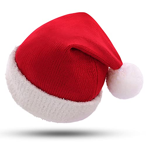 KONVINIT Weihnachtsmütze für Baby Nikolausmütze Kleinkind Warm und Gemütlich Rot Gestrickte Weihnachtsmann Mütze Santa Clause Mütze Kinder 0 1 2 3 4 5 Jahre,80 KONVINIT Weihnachtsmütze für Baby Nikolausmütze Kleinkind Warm und Gemütlich Rot Gestrickte Weihnachtsmann Mütze Santa Clause Mütze Kinder 0 1 2 3 4 5 Jahre,80 von KONVINIT