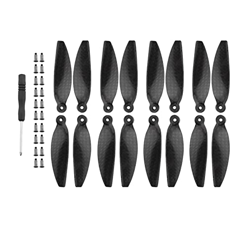Propellerflugzeug-Ersatzteil, 1/2/4 Paar geräuscharme Kohlefaser-Propellerblätter mit Schraubenschlag, for DJI Mavic Mini(Size:4 Pair) von KOPHENIX