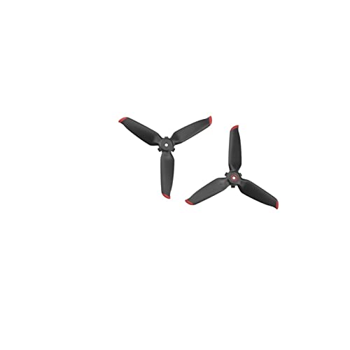 KOPHENIX Propellerflugzeug-Ersatzteil, 5328S Propeller Quick Release Blade Props Ersatz Wing Fan Ersatzteil, for DJI FPV Combo Drone(Size:Red Edge 1 Pair) von KOPHENIX