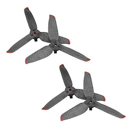 Propellerflugzeug-Ersatzteil, Carbon Fiber Propeller 5328S Quick Release Blades Propeller Ersatz Requisiten, for DJI FPV Combo Drone(Size:2pair) von KOPHENIX