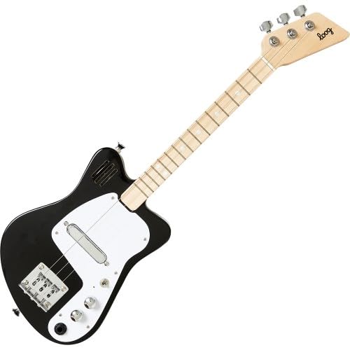 Loog Mini Electric Guitars Black Kindergitarre von KORN