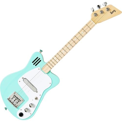 Loog Mini Electric Guitars Green Kindergitarre von KORN