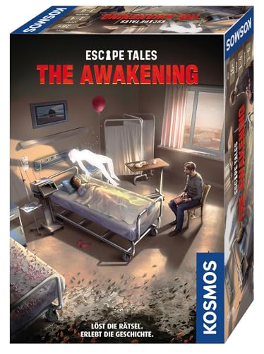 Kosmos 693008 Escape Tales - The Awakening - Löst die Rätsel. Erlebt die Geschichte. Escape-Room-Spiel, spannendes Gesellschaftsspiel ab 16 Jahre, für 1-4 Personen, mehrfach spielbar von Kosmos