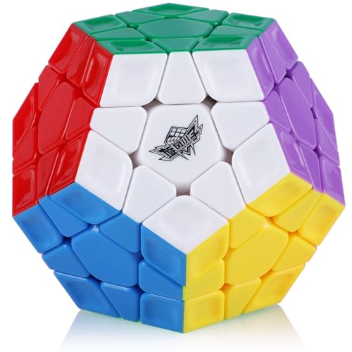 KOSTACHI Megaminx-Würfel, Dodekaeder-Würfel ohne Aufkleber, Glatter Dodekaeder-Speed-Würfel, Zauberwürfel-Gehirnjogging, Speed Cube-Geschenke für Kinder und Erwachsene von KOSTACHI