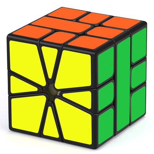 KOSTACHI Square One Cube Square 1 Speed Magic Cube SQ1 SQ-1 Twist Sonderform Magic Cube 3D Puzzle Twist Brain Teasers Spielzeug Strumpffüller von KOSTACHI