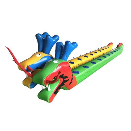 Spiele für Draussen Field Day Outdoor-Teamwork-Spiele, Grundschule/Mittelschule/Club Outdoor-Aktivitätsgruppen-Wettkampfspiel Drachenboot, 2 PCS(12 seats/L-7M) von KPHYMOD