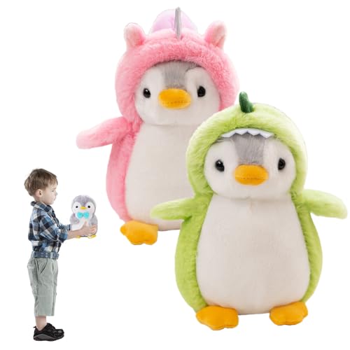 KQWVZ Pinguin Kuscheltier Süß, 2 Stücke Pinguin Stofftier Plüschtier, 25 cm Plüschtier Pinguin Kuscheltier, Pinguin Puppe, Süße Pinguinpuppe, Zum Jungen Mädchen Kuscheln Und Spielen Geschenk KQWVZ Pinguin Kuscheltier Süß, 2 Stücke Pinguin Stofftier Plüschtier, 25 cm Plüschtier Pinguin Kuscheltier, Pinguin Puppe, Süße Pinguinpuppe, Zum Jungen Mädchen Kuscheln Und Spielen Geschenk von KQWVZ