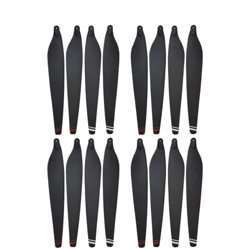 30 Zoll Faltbarer Carbon-Propeller CW CCW 3090 Paddel, kompatibel mit X8 8120 Power System Landwirtschaftliche Drohnen-Reparaturteile(Color Edge 16pcs) von KRLAZdN