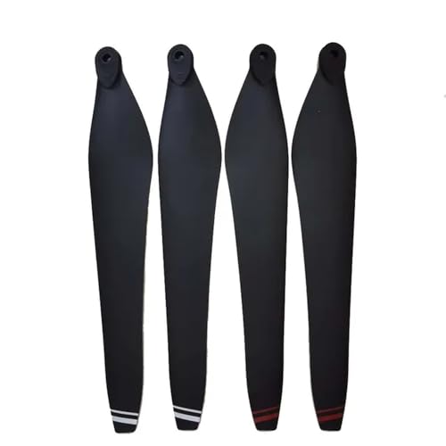 FOC 3411 CW CCW Folding Carbon Fiber Plastic Verstärkter Propeller Kompatibel mit X9 Power System Motor Agricultural Drone Paddle(3411 Props 4pcs) von KRLAZdN