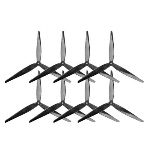 KRLAZdN 1050 10X5X3 Blad Propeller 2Pairs 2CW 2CCW Kompatibel mit FPV Mark V2 10 Zoll Carbon Rahmen Motor 3115 900KV Drone Teile(16PCS) von KRLAZdN