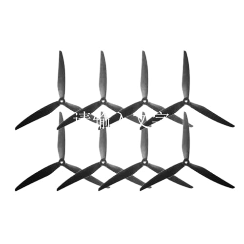 KRLAZdN 1270 3-Propeller FPV Drone Freestyle 12 Zoll 2CW 2CCW Kompatibel mit Langstrecken-RC-Modellen Glasfaser-Nylon-Set von 4(8pcs 1270) von KRLAZdN