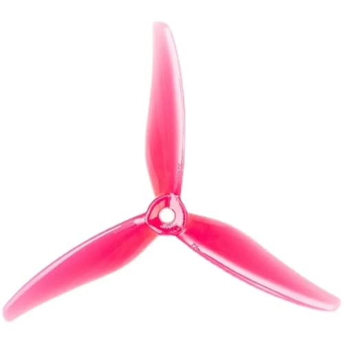 KRLAZdN 16PCS 8 Paar 51466 MCK V2 3-PC Propeller RC FPV Freestyle 5 Zoll Drohnen Kompatibel mit DIY Teile 2CW 2CCW(8Pairs Pink) von KRLAZdN