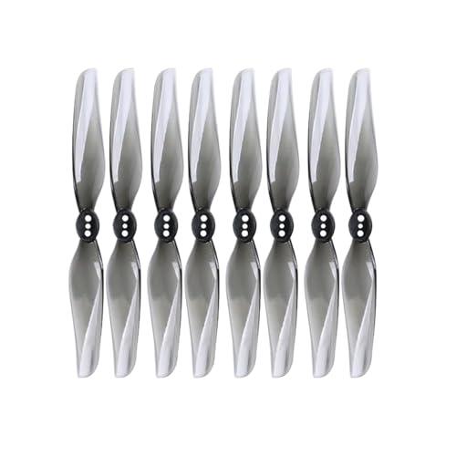 KRLAZdN 2/4 Paar Nazgul 4030 4X3 2-PC Propeller kompatibel mit FPV Racing Freestyle 4 Zoll Toothpick Long Range LR4 Drohnen(4pair-Grey) von KRLAZdN