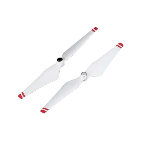 KRLAZdN 2/4er-Pack Ersatzpropeller Phantom 3 SE Pro Advanced Drone CCW CW Schnellspanner, kompatibel mit Zubehör(2 Pcs Red) von KRLAZdN