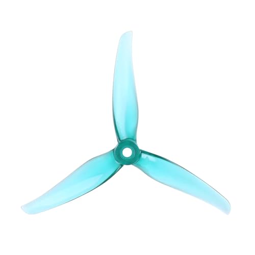 KRLAZdN 20 Stück 10 Paar Nazgul R5 V2 51 Zoll 3 und Tri Propeller, kompatibel mit FPV-Drohnenteilen(Crystal Blue) von KRLAZdN