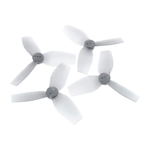 KRLAZdN 2CW 2CCW DT2.9X2.7X3 3- Propeller, kompatibel mit FPV-Renndrohnen, Polycarbonat-Material(Grey) von KRLAZdN