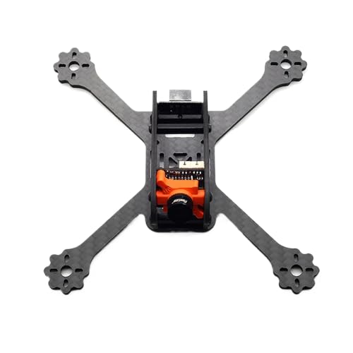 KRLAZdN 3-Zoll-Carbonfaser-Quadcopter-Rahmensatz, kompatibel mit 1106 1306 1407 1506-Motoren, FPV-Renndrohne, 135 mm Radstand(NO LED and Buzzer) von KRLAZdN