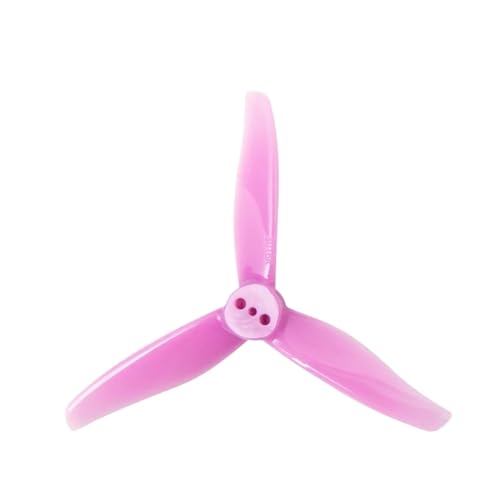 KRLAZdN 3016 2 Paar 4 Stück 3 Zoll 3-CW CCW FPV Propeller Requisiten kompatibel mit 3 Zoll FPV Racing Drone 1,5 m 2 mm Loch(1.5mm Purple) von KRLAZdN