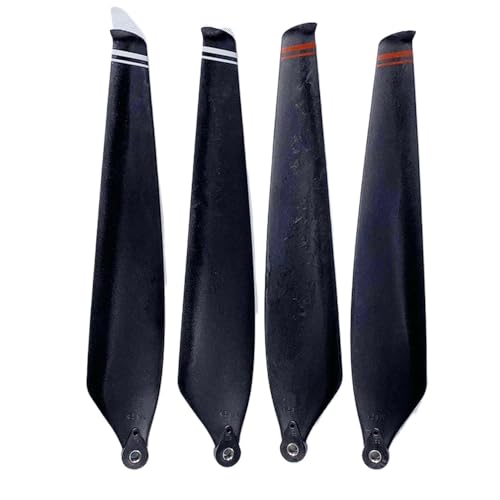 KRLAZdN 36113 Klappbarer Nylon-Carbon-Propeller CW CCW, kompatibel mit landwirtschaftlichem Drohnenzubehör der XAG P30 Drone-Serie(2pcs CW and 2pcs CCW) von KRLAZdN