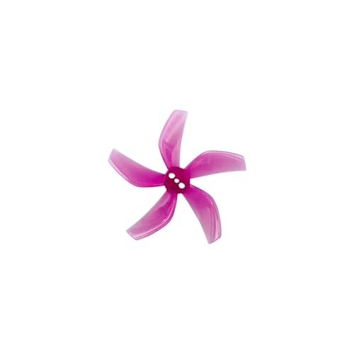 KRLAZdN 4 Paar D51 2020 2 x 2 x 5 2 Zoll 50,3 mm 5 PC-Propeller 1,5 mm kompatibel mit RC FPV Racing Freestyle Tinywhoop BETA85X Drohne(Pink) von KRLAZdN