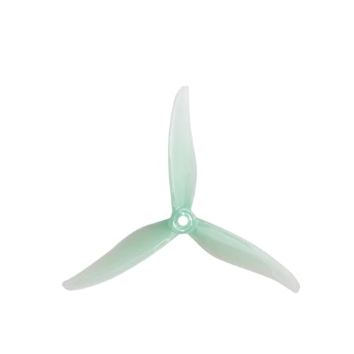 KRLAZdN 4PCS 2Pairs Fury-5131,0 5 Zoll 3- CW CCW Propeller Kompatibel Mit FPV RC Drone Racing Quadcopter 2306 2207 motoren(Mint Green) von KRLAZdN