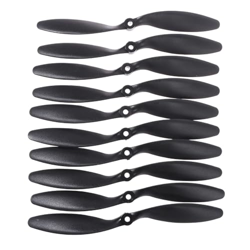 KRLAZdN 8060 Propeller 10 Stück Glasfaser-Nylon-Requisiten kompatibel mit RC-Flugzeugen Quadcopter 8x6 Propeller von KRLAZdN