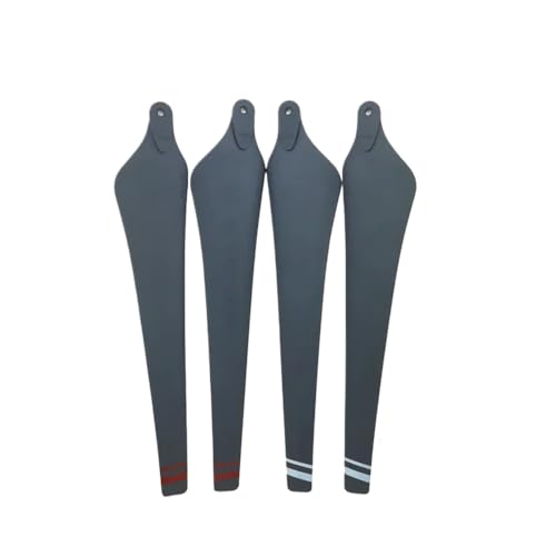 KRLAZdN Carbon Fiber Nylon Kunststoff Klapp Paddel Propeller Kompatibel Mit -1P 1S CW CCW Landwirtschaft Drohnen Reparatur Zubehör R2170(R2170 1 Pair-7MM) von KRLAZdN