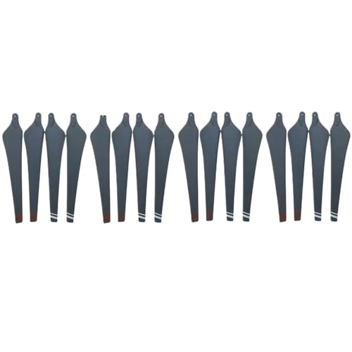 KRLAZdN Carbon Fiber Nylon Kunststoff Klapp Paddel Propeller Kompatibel Mit -1P 1S CW CCW Landwirtschaft Drohnen Reparatur Zubehör R2170(R2170 4 Pair-7MM) von KRLAZdN