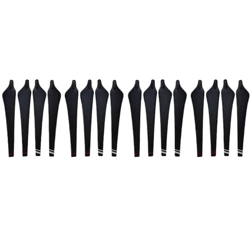 KRLAZdN Carbon-Kunststoff-Mix R2170 Klapppropeller kompatibel mit Landwirtschaftsdrohnen Kompatibel mit 1P 1S Paddel-Reparaturzubehör(R2170-16pcs-5mm) von KRLAZdN