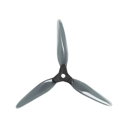 KRLAZdN Dalprop Fold 2 F7 7 Zoll F5 5 Zoll Faltpropeller Glatte DIY-Requisiten Lange Reichweite Kompatibel mit Popo FPV Racing RC-Drohnen(5 Inch Black) von KRLAZdN