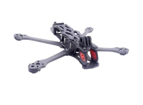 KRLAZdN EVO DC/X 5 Zoll 6 Zoll 7 Zoll Rahmen RC Racing Drone Quadcopter Kompatibel mit CADDX Vista Polar Nebula Pro RunCam Link und O3 Air Unit(APEX EVO DC MAX 5) von KRLAZdN