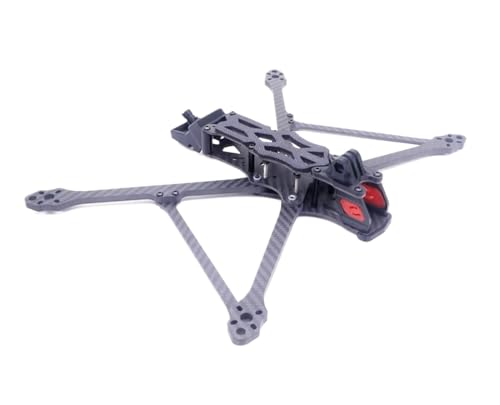 KRLAZdN EVO DC/X 5 Zoll 6 Zoll 7 Zoll Rahmen RC Racing Drone Quadcopter Kompatibel mit CADDX Vista Polar Nebula Pro RunCam Link und O3 Air Unit(APEX EVO DC MAX 7) von KRLAZdN