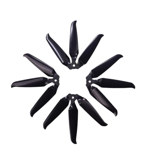 KRLAZdN F8041 8-Zoll-Klapppropeller 2 3 Glasfaser-Nylon, kompatibel mit FPV-Langstreckendrohnen, 2 Paar 2CW 2CCW(2Pairs 3-Blade) von KRLAZdN