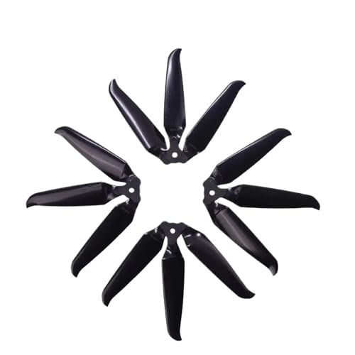 KRLAZdN F8041 8-Zoll-Klapppropeller 2 3 Glasfaser-Nylon-FPV-Langstreckendrohnen, kompatibel mit 8-Zoll-Modellen, 2 Paar 2CW 2CCW(2Pairs 2-Blade) von KRLAZdN